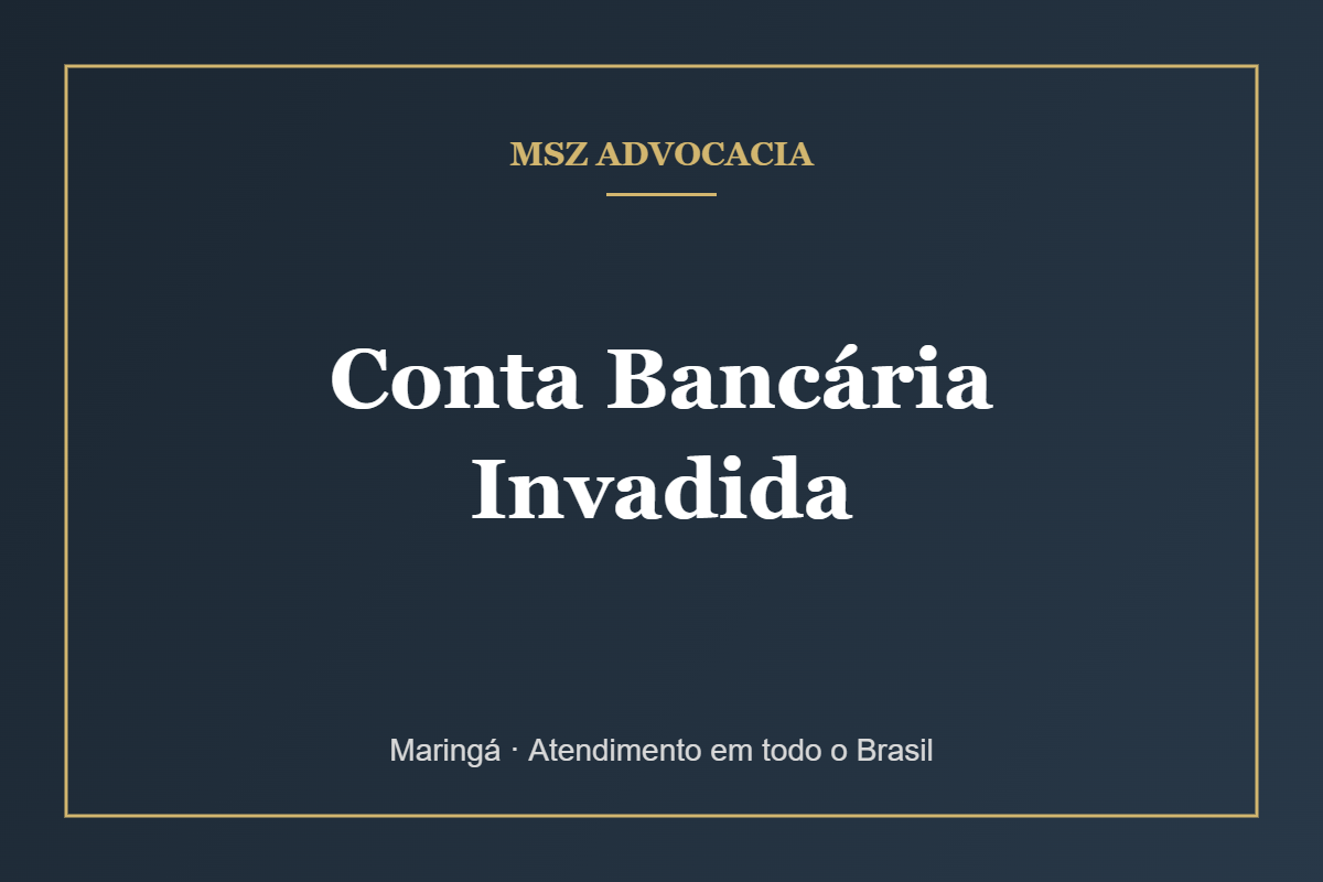 Conta Bancária Invadida: Quando o Banco Tem de Pagar?