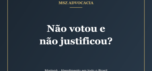 O Que Acontece se Não Votar e Não Justificar em 2026